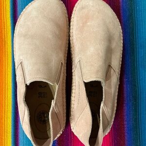 Birkenstock Light Pink Suede Clog Flat Loafer size 38